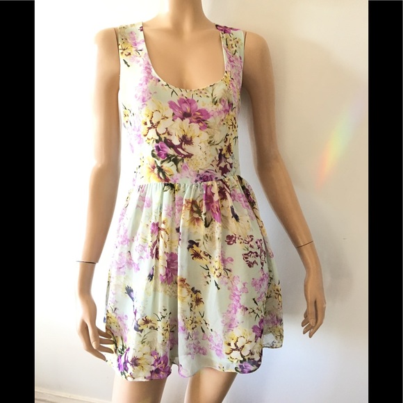 LF floral babydoll top Small - Picture 1 of 5